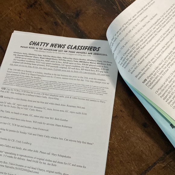 Chatty Cathy Book for doll identification, and value ! - Picture 10 of 10